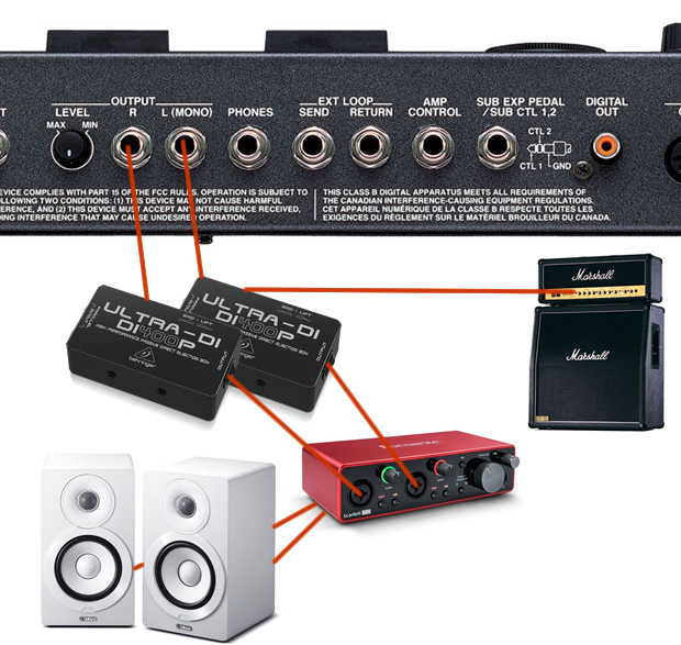 desinfektionsmiddel Markér Glad How to Connect the Boss GT-8 Directly (Line/Phones) – PlayGuitarLive.com